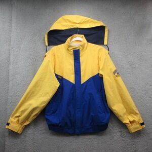 Superbowl XXXII San Diego 1998 Vintage Jacket Windbreaker Boathouse USA Yellow